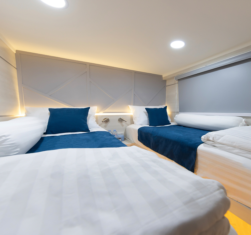 MV. Krishna 3 Deluxe Cabin A3-A4 - มุมห้องพัก 2