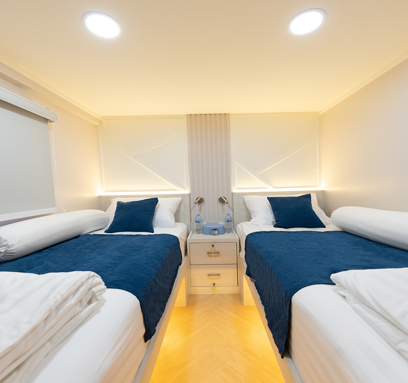 MV. Krishna 3 Deluxe Cabin B3-B6 - มุมห้องพัก 1