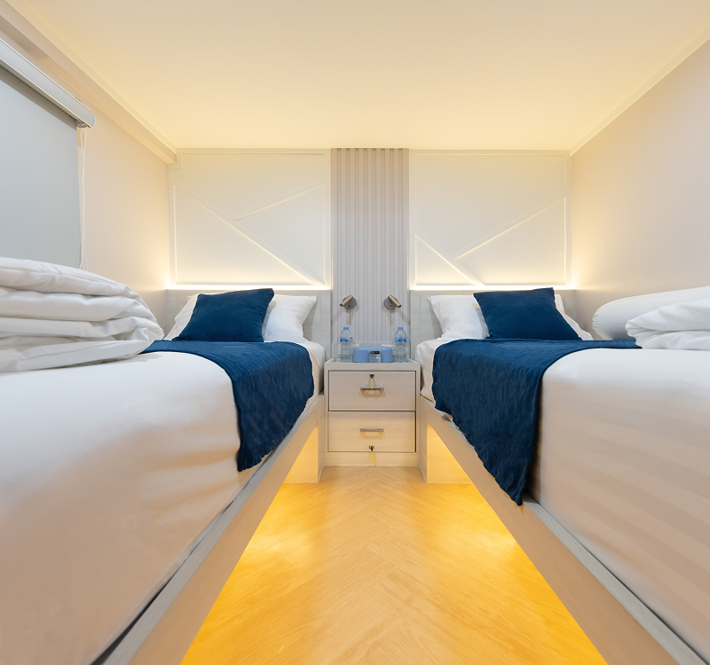 MV. Krishna 3 Deluxe Cabin B3-B6 - มุมห้องพัก 2