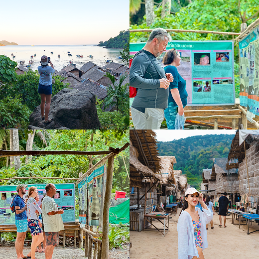 Morgan Village visit, Mo Koh Surin National Park