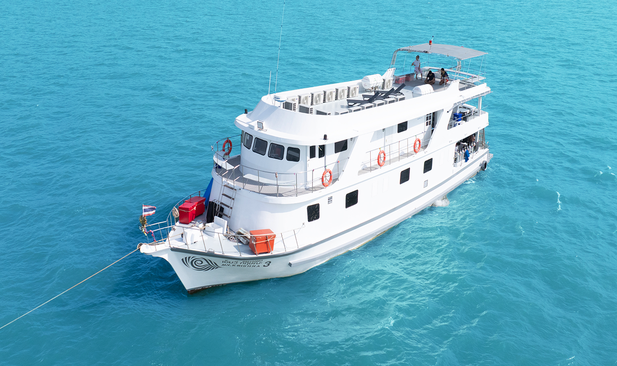 เรือ Liveaboard MV. Krishna 3 ของ Divemate Scuba Club