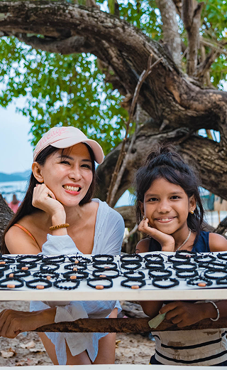 Morgan Village visit, Mo Koh Surin National Park