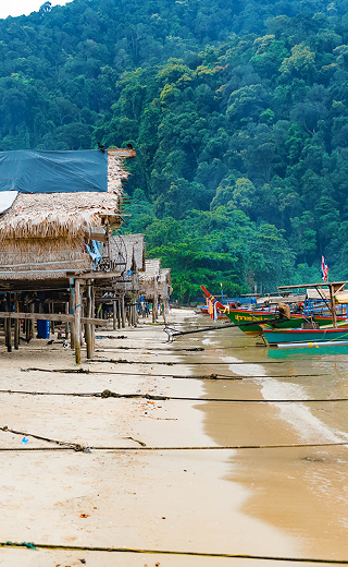 Morgan Village visit, Mo Koh Surin National Park