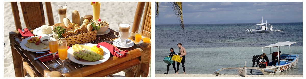 เช็คอินที่ Exotic Island Dive Resort เกาะ Malapascua