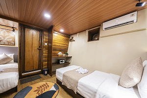 ห้องน้ำในตัว Lower Deck