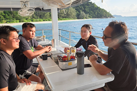ออกสอบทะเลหลีเป๊ะ ทริป Liveaboard หลักสูตร Open Water ภาพที่ 6