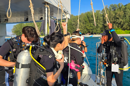 ออกสอบทะเลหลีเป๊ะ ทริป Liveaboard หลักสูตร Open Water ภาพที่ 8