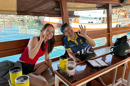 ออกสอบทะเลแสมสาร ใกล้กรุงเทพ หลักสูตร Open Water ภาพที่ 4