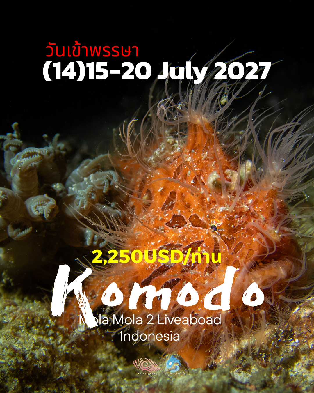 ทริปดำน้ำ Komodo (14) 15 - 20 Jul