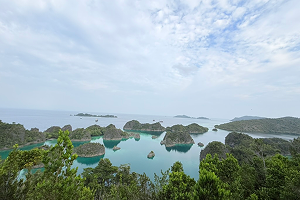 Trekking at Piaynemo จุดชมวิว Raja Ampat ภาพที่ 2