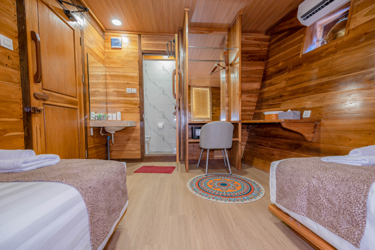 ห้องพัก Lower Deck มุมกว้าง