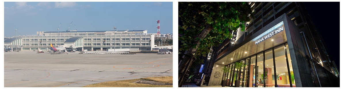 เดินทางถึงสนามบิน Naha Airport (OKA) และเช็คอินเข้าโรงแรม Naha West Inn วันแรกของทริป Okinawa Snorkeling
