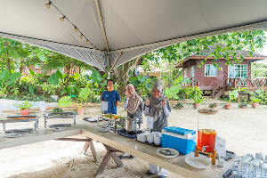 พื้นที่ส่วนกลาง The Buwan Dive Resort