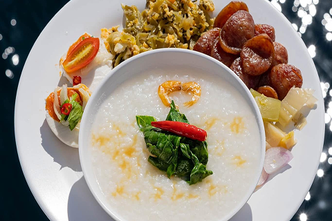 อาหารวันที่ 5 บนเรือ Krishna